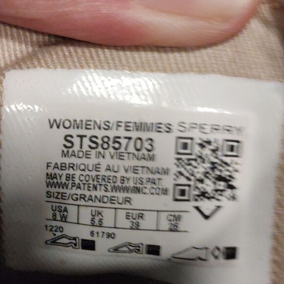 Sperry Women’s Crest Vibe Vulcanized Sneaker Flat Heel Gray STS85703 Size 8W - Picture 12 of 12